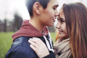 Cute teenage love