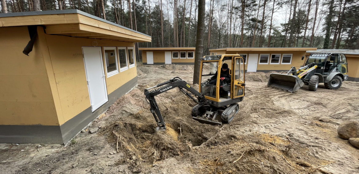 Bautagebuch Camp Bohsdorf