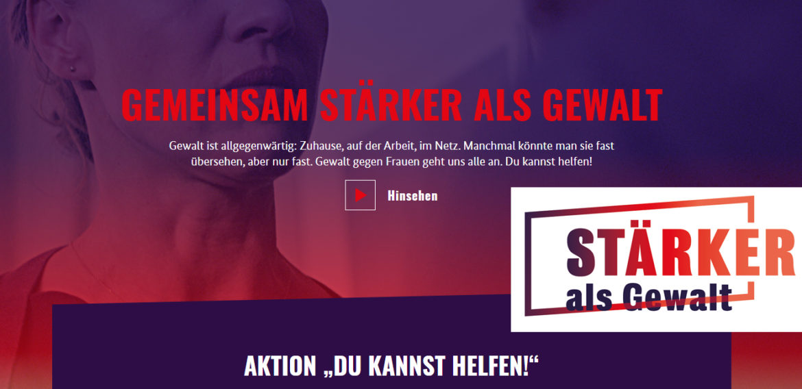 Aktion „Stärker als Gewalt“