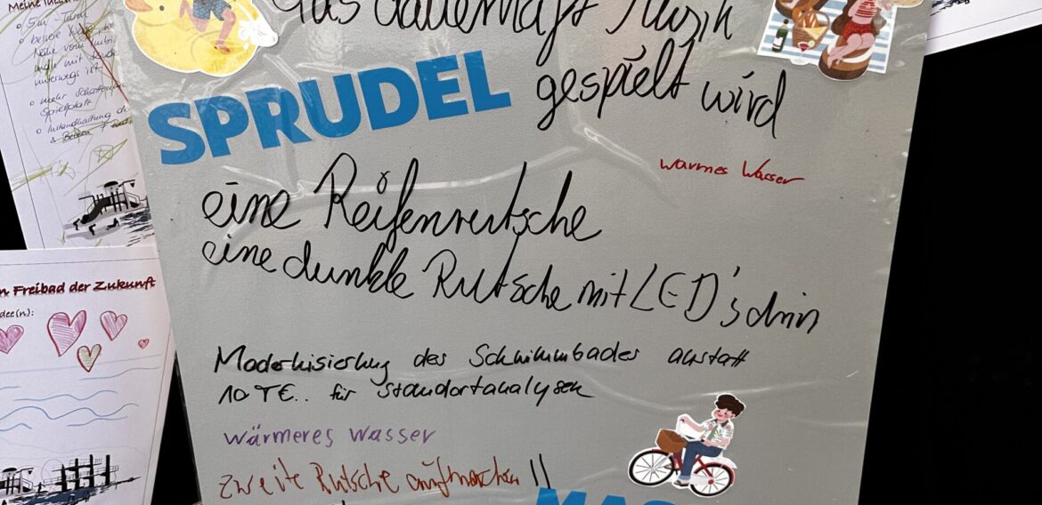 Freibad der Zukunft – Beteiligungprojekt