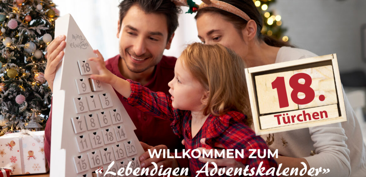 Lebendiger Adventskalender – wir öffnen Tür Nr. 18