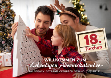 Lebendiger Adventskalender – wir öffnen Tür Nr. 18