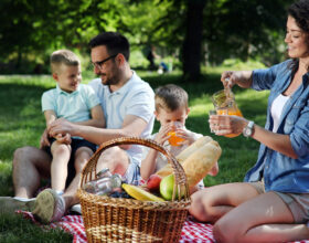 Picknick am Schwanenteich mit dem Familientreff Picknick am Schwanenteich mit dem Familientreff