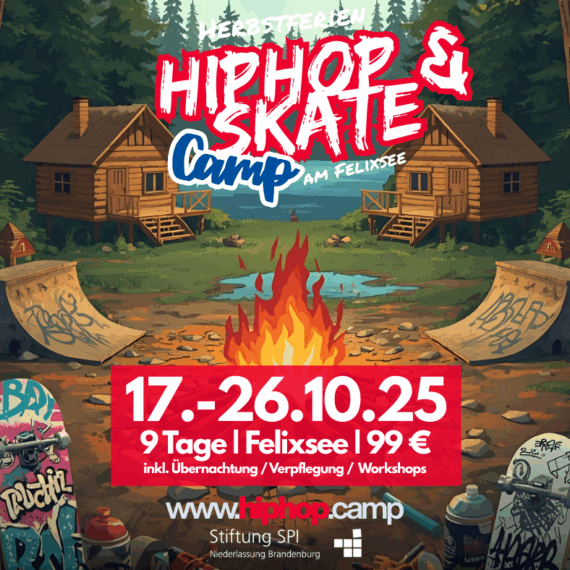 Herbstferien: HipHop- & Skatecamp am Felixsee