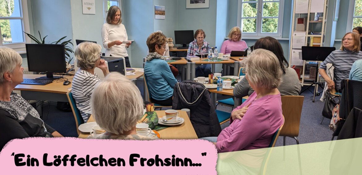 24.09.25 | Die Lesepatinnen – „Ein Löffelchen Frohsinn“