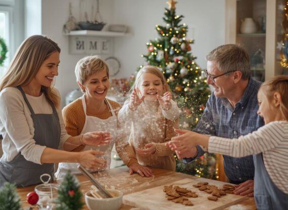 In der Weihnachtsbäckerei … für Familien und Gruppen, etc.