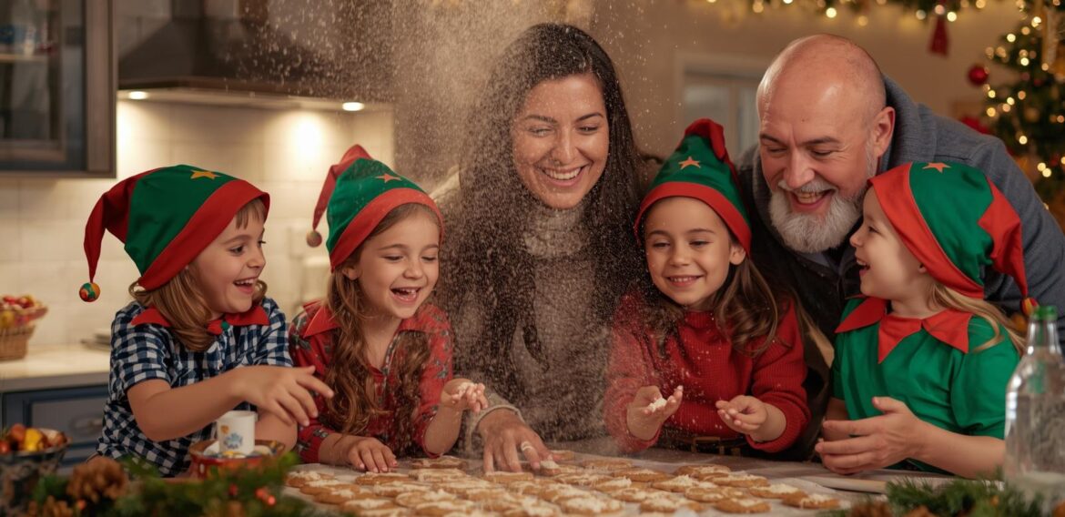 In der Weihnachtsbäckerei…