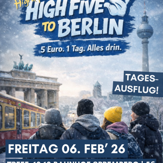 Tagesauflug nach Berlin | 5 Euro. 1 Tag. Alles drin.