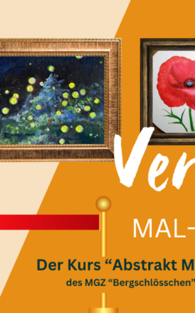Vernissage: Malaustellung zu Acryl-Techniken
