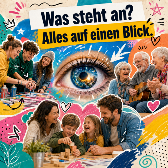 Veranstaltungen, Kurse & Angebote – auf einen Klick.