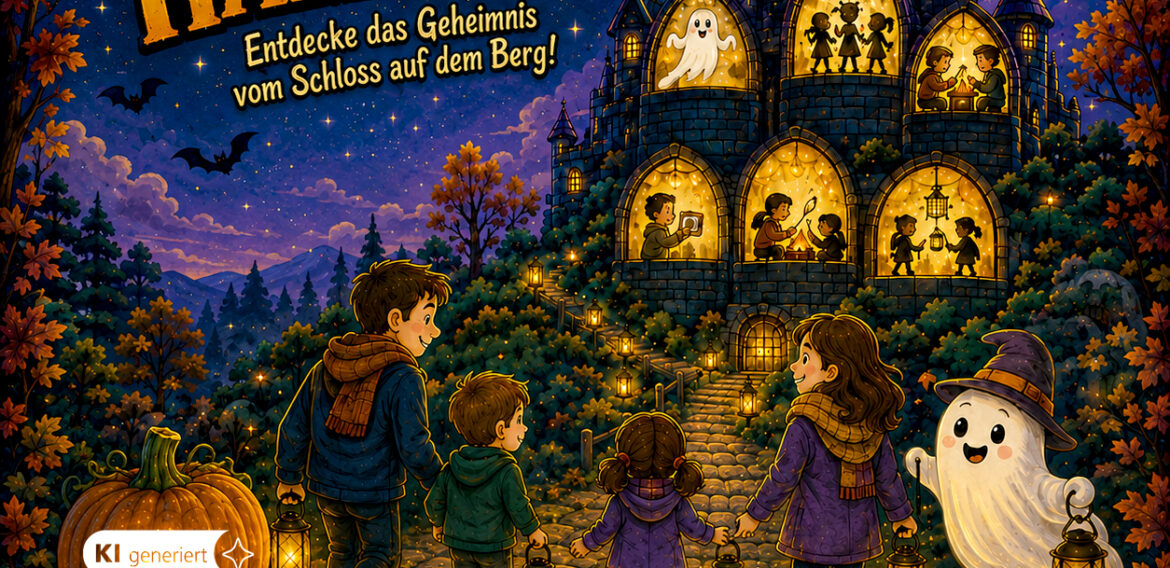 31.10.26 | Familienhalloween – Das Geheimnis vom Schloss auf dem Berg
